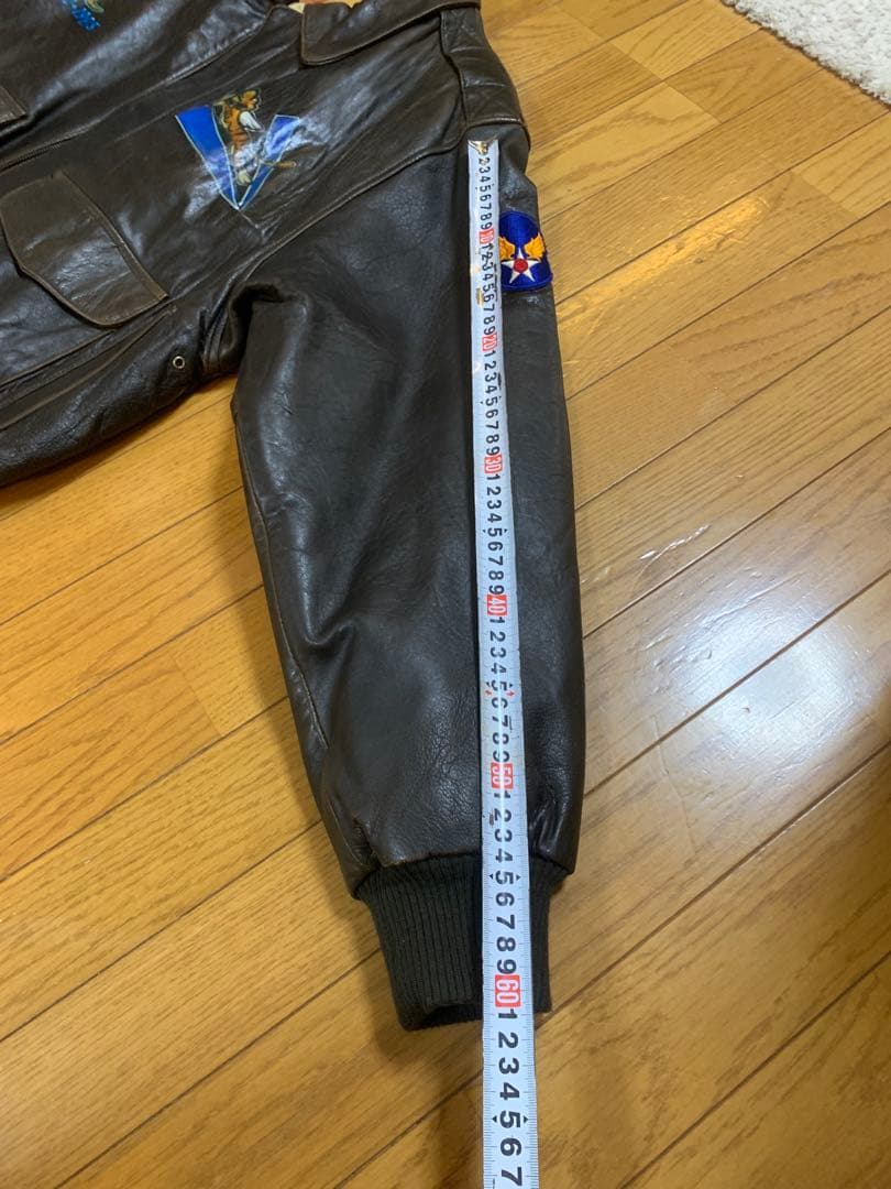 フライトジャケット　レザージャケット　革ジャン　Lフライングタイガー　A-2