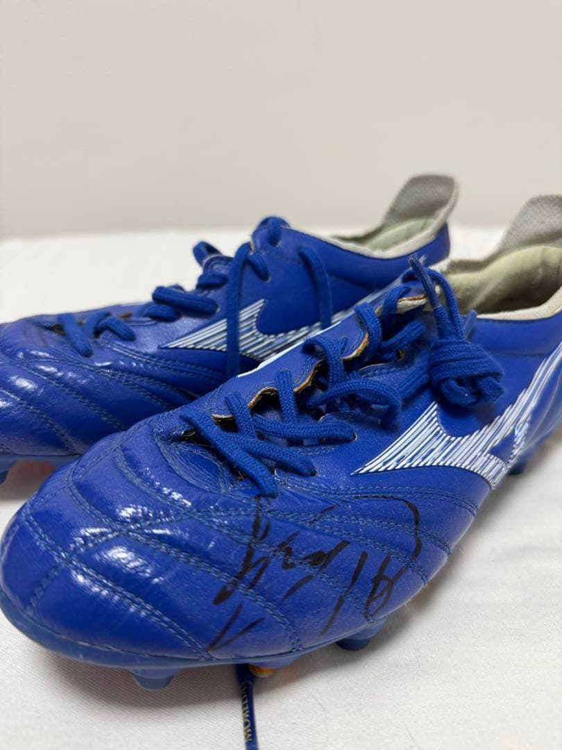 吉野恭平着用スパイク　サイン入り　ミズノMorelia Neo