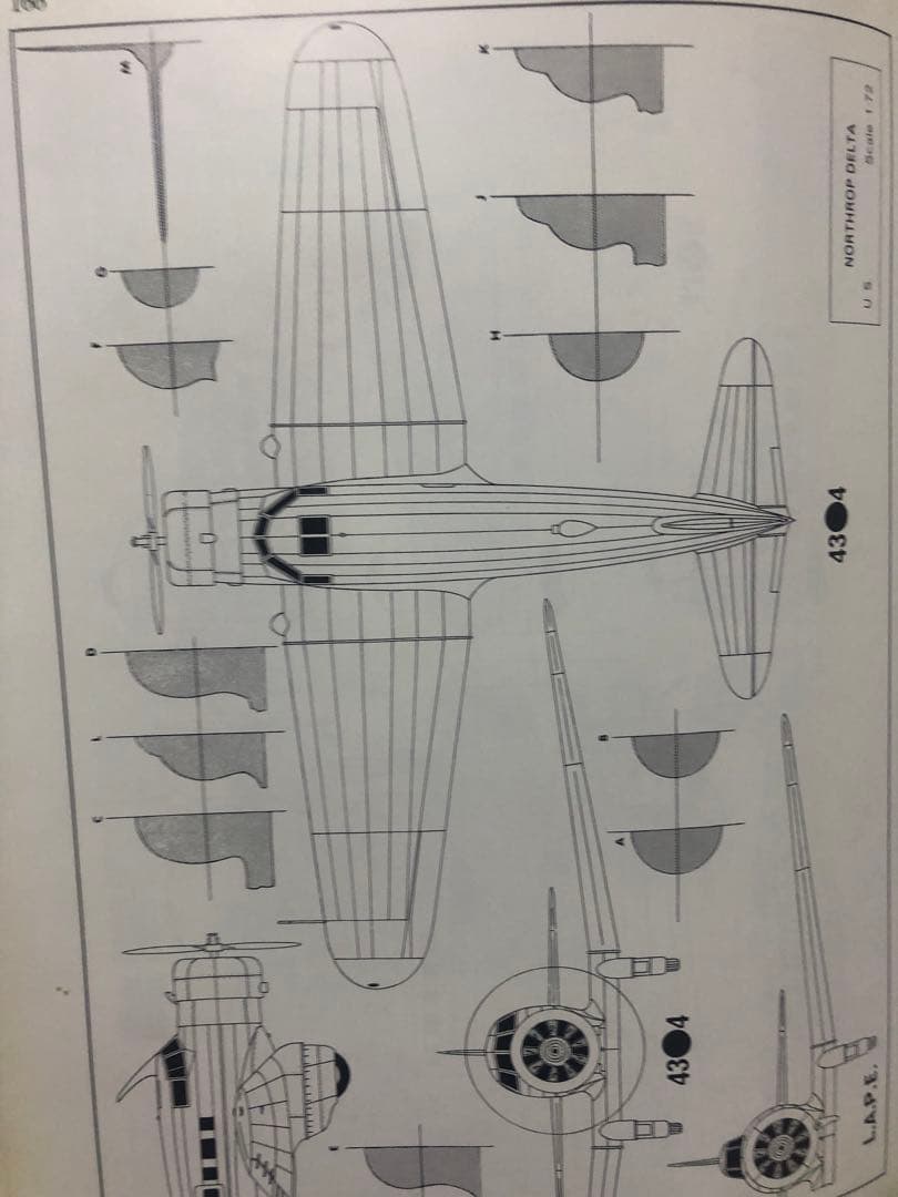洋書 THE NORTHROP STORY 1929-1939