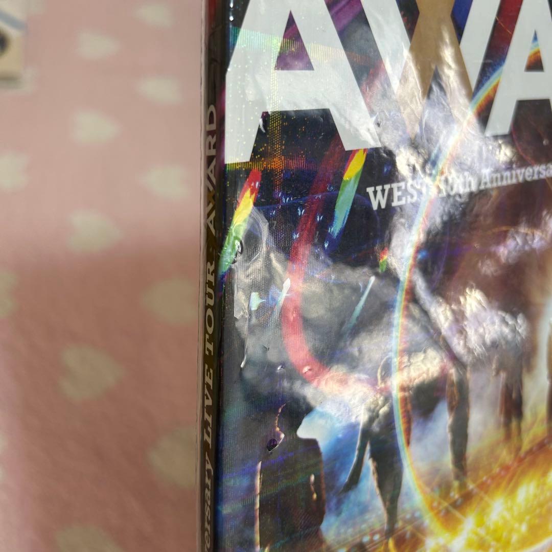 WEST. LIVE TOUR POWER、AWARD 初回盤DVD