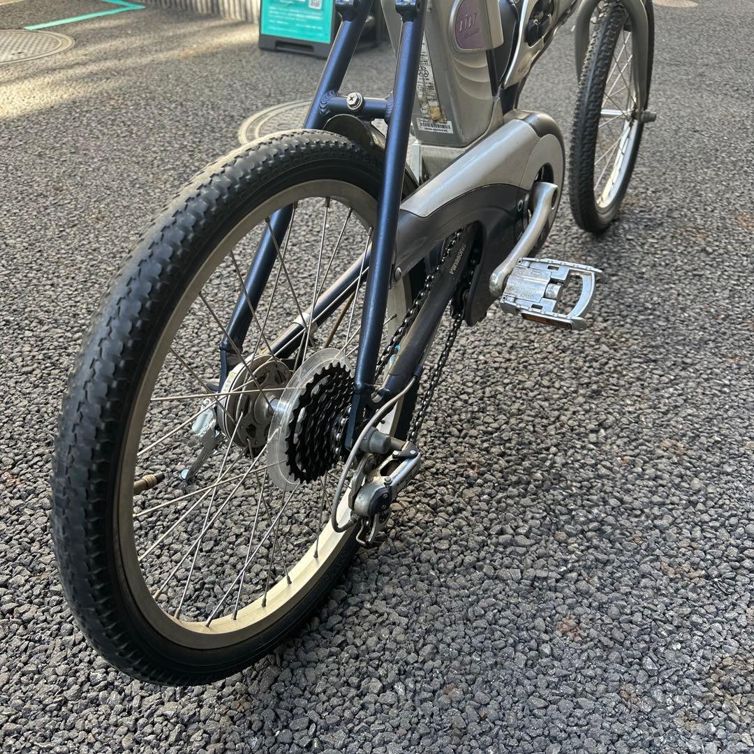 最終価格旧車Panasonic オフタイム電動アシスト自転車バッテリー不良