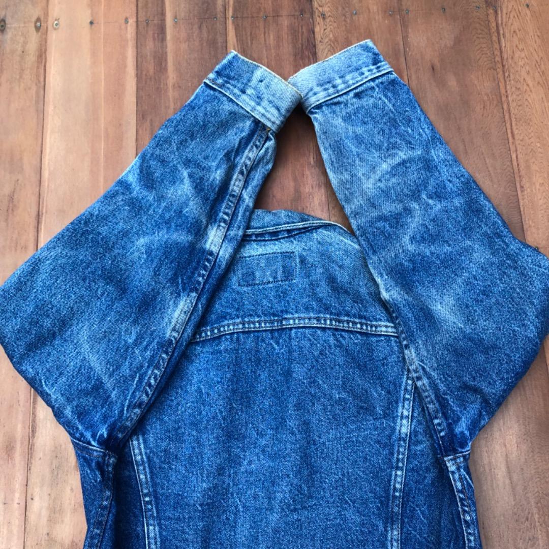 ビンテージ レア　Levi's Denim Jacket USA製　ボタン刻印無
