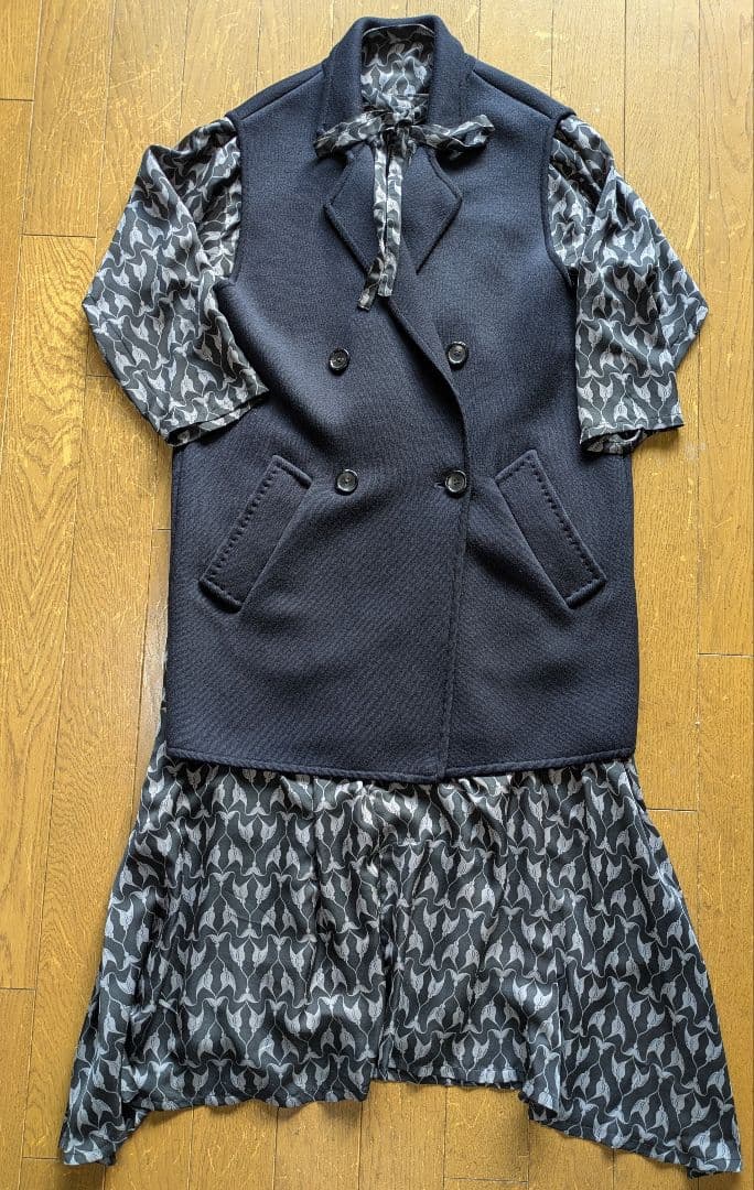 【MaxMara】ピュアヴァージンウールジレ・ベスト