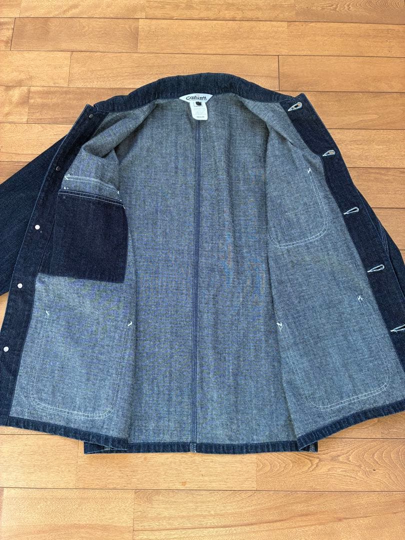 Carhartt カーハート　デニムカバーオール　三角ダク　エドウィン生産　M