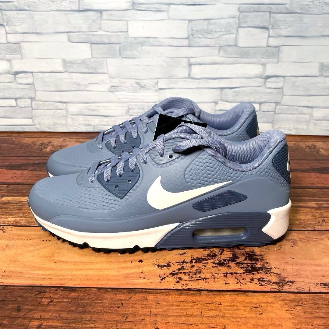 【箱付き新品】ナイキ エアマックス 90 ゴルフ ブルー 27 NIKE