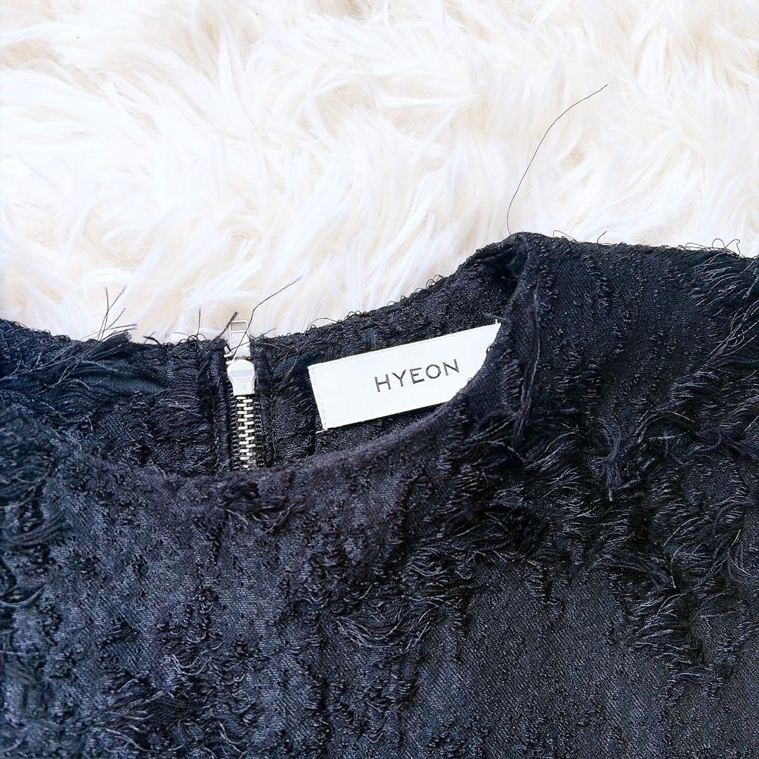 heyon ヘヨン　lily blouse ブラック　black