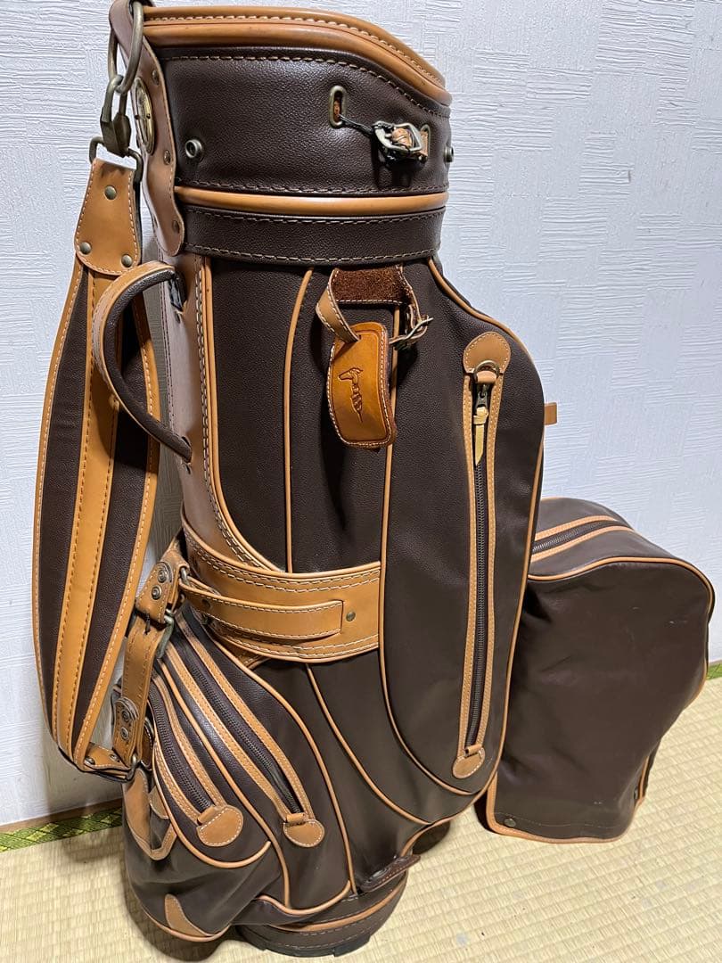 稀少！合成皮革 ！TRUSSARDI　トラサルディ　キャディバッグ