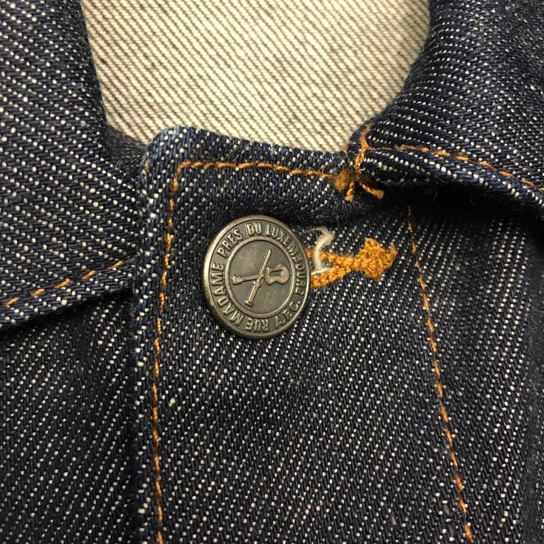 A.P.C インディゴデニムジャケット Gジャン 濃紺 リジット 0719 M