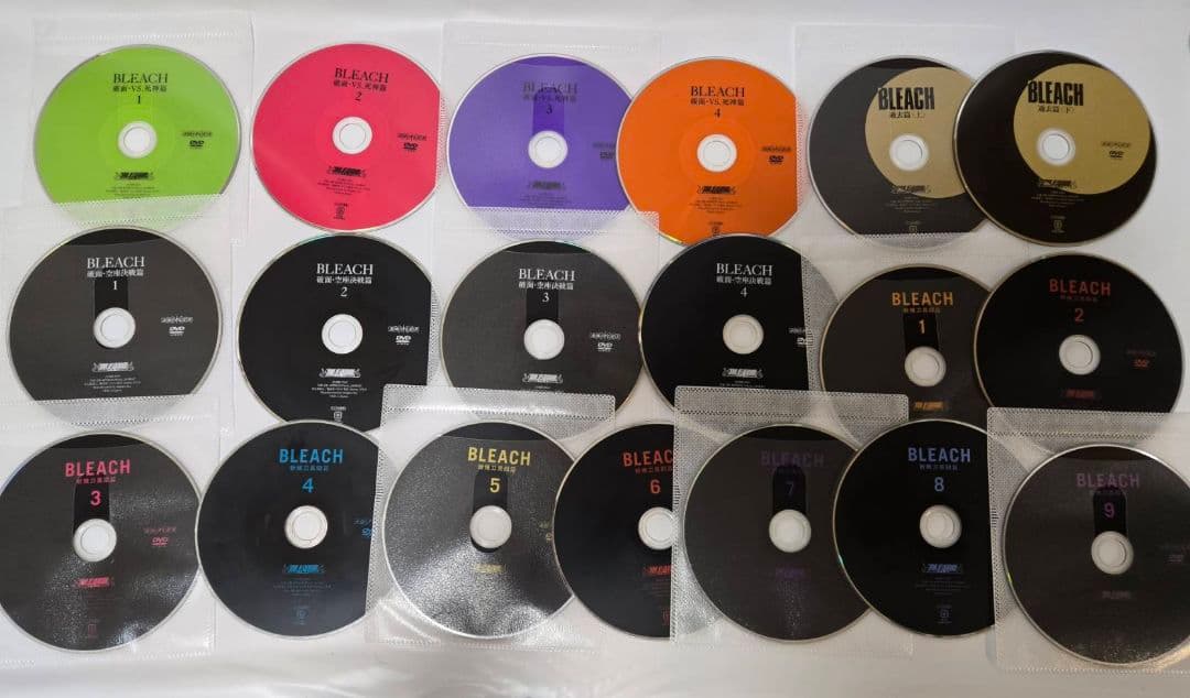 BLEACH　ブリーチ　88巻　+　劇場版　5巻　全93巻セット　DVD