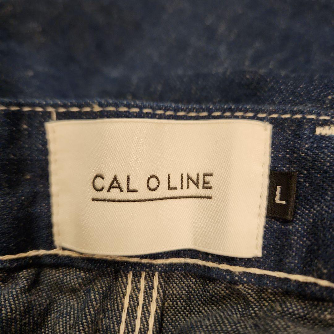 美品 CALOLINE バレルペインターパンツ ネップデニム デニム ジーンズ