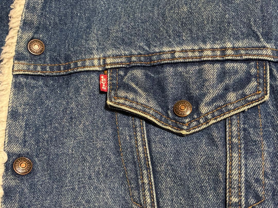 n*a様 LEVI'S ボア デニムジャケット　 USA Sherpa gジャン