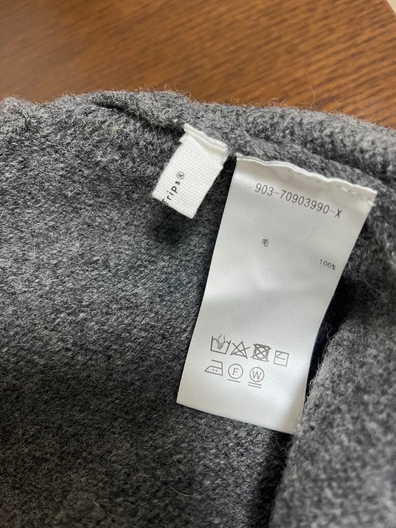 「いつものコーデが広がる」ニットベスト　北欧、暮らしの道具店