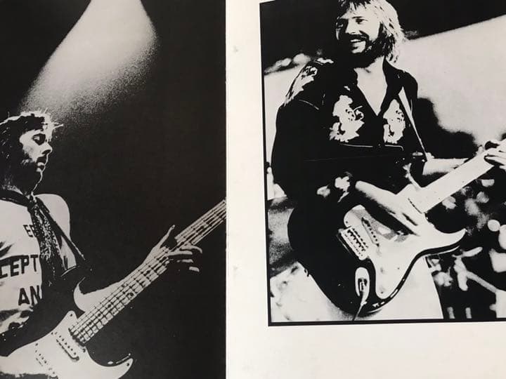 エリック・クラプトン日本公演1974年パンフレット