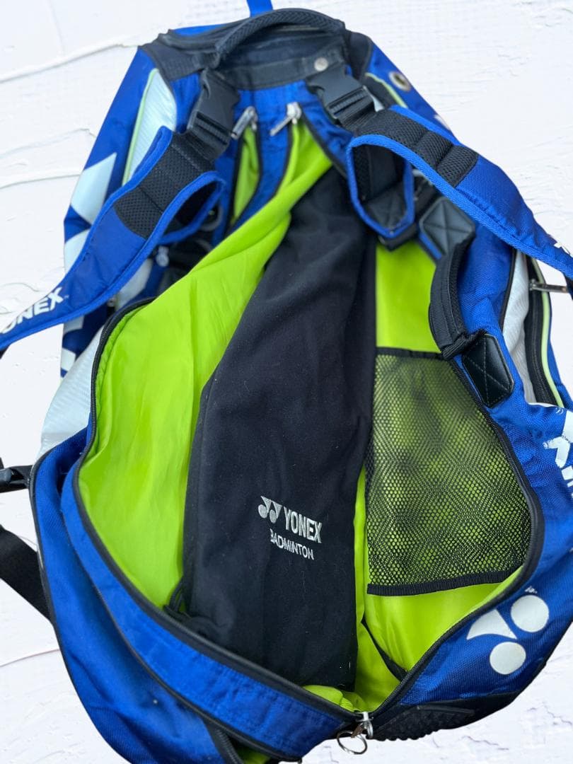 YONEX ラケットバッグ トーナメント バドミントン テニス リュック式 中古