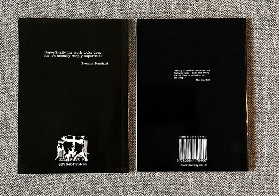 Banksy バンクシー作品集2冊 Banging/Existencilism