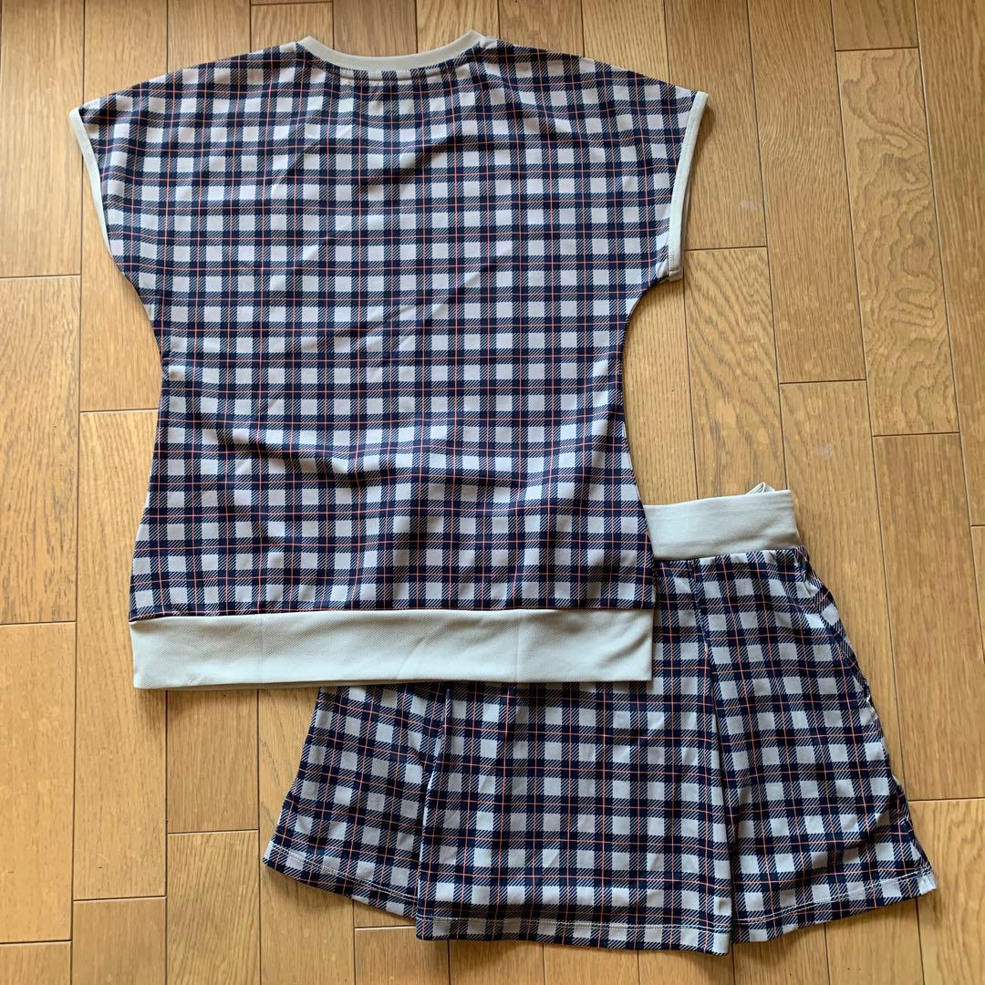 新品未使用　フィラ　テニスウェア　セットアップ