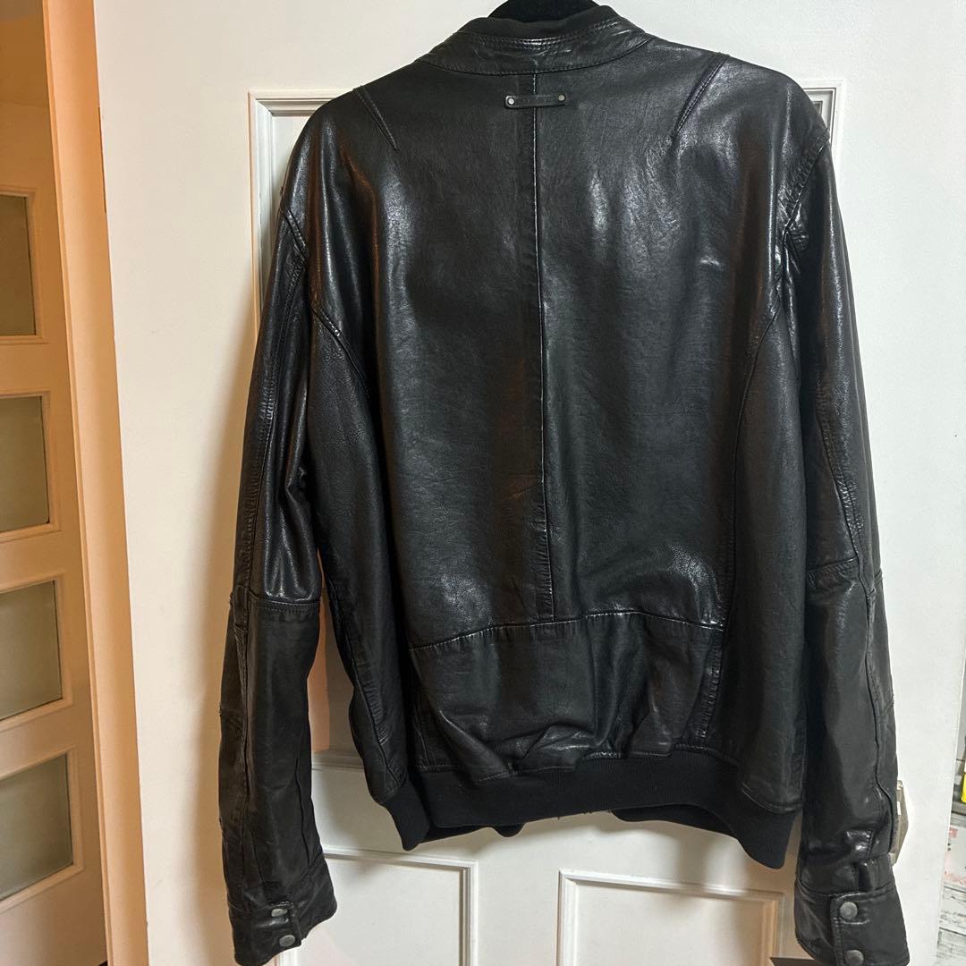 L*o様 激レア！最安値 DIESEL シングルレザージャケット 古着 size