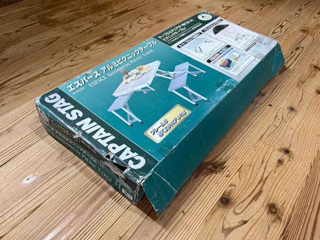 CAPTAIN STAG 新品 折りたたみ テーブル チェア アルミ製