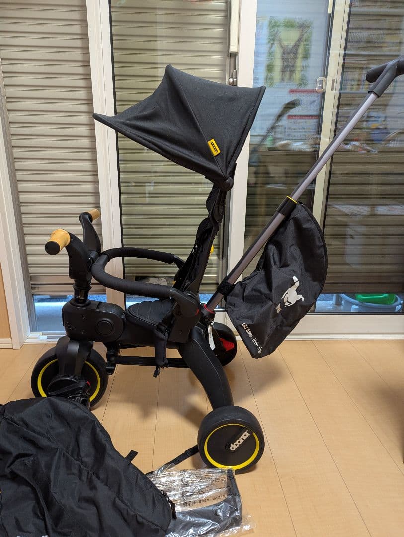 doona Liki Trike S5 プレミアム　折りたたみ三輪車　ブラック