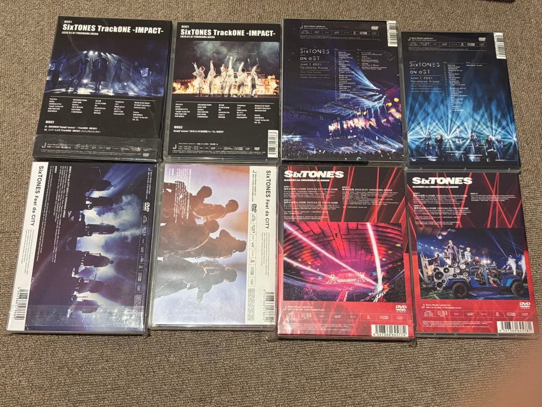 SixTONES　DVD　初回版通常版
