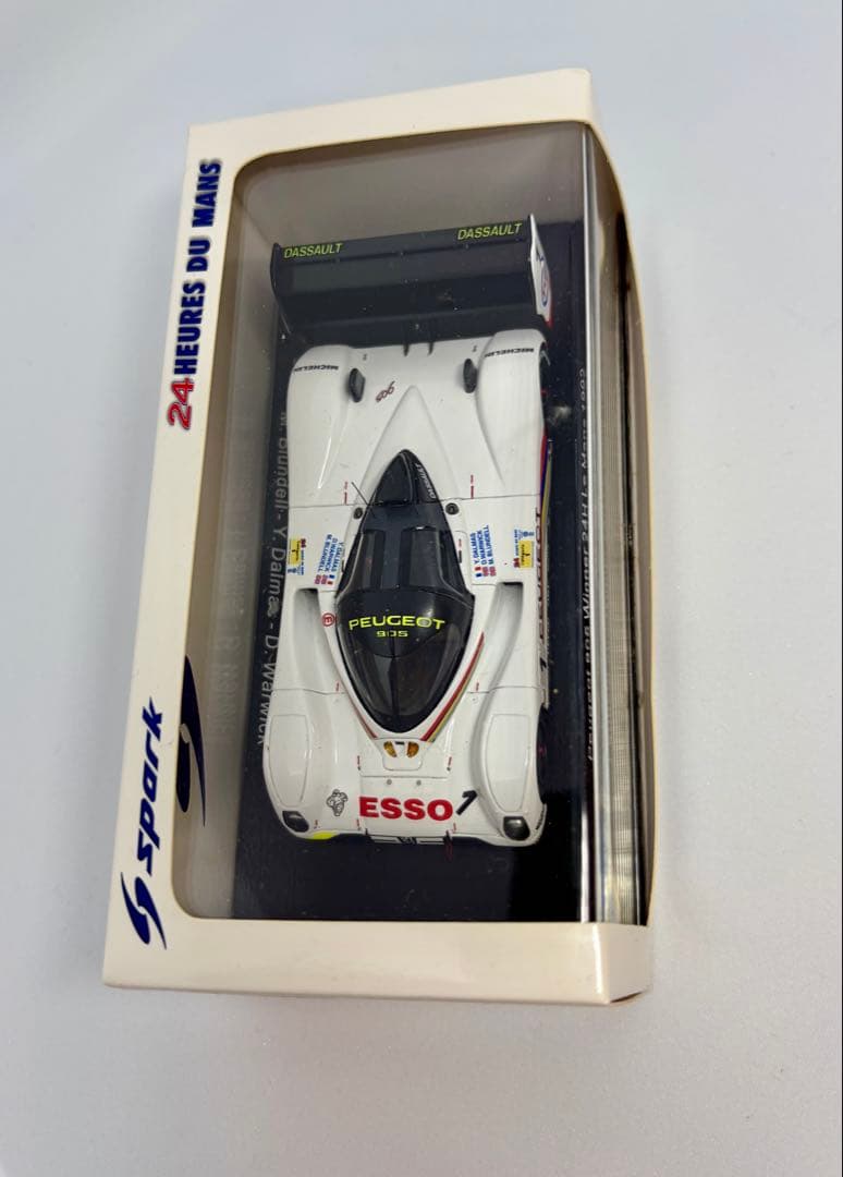【激レア】スパーク 1/43 プジョー 905 1992 ルマン優勝車 No.1