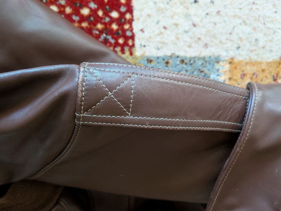 ジャケット・アウター Type A-2 ROUGH WEAR Leather EAST MAN