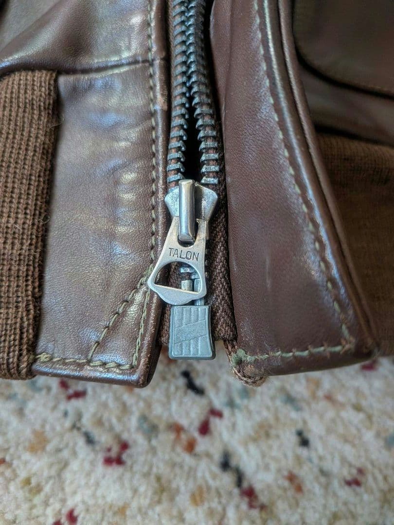 ジャケット・アウター Type A-2 ROUGH WEAR Leather EAST MAN