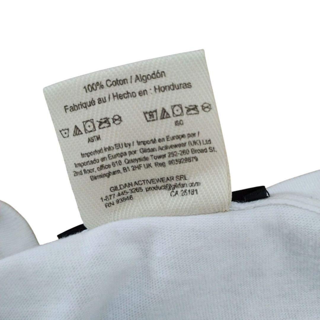 GOLFICKERS ゴルフィッカーズ バックプリント Tシャツ M 白 緑