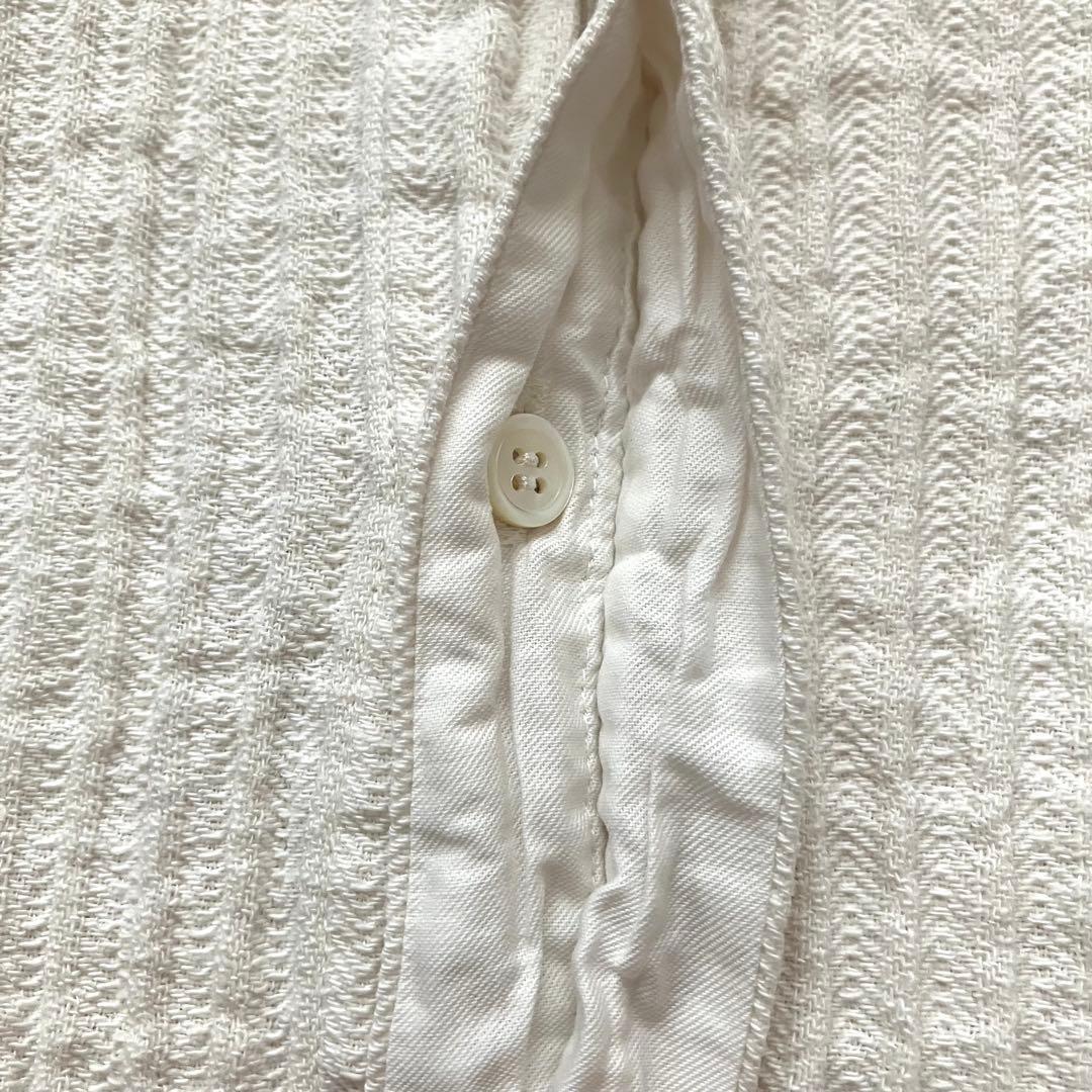 24ss Plantation BIZENソイルWAVE コットンリネン　シャツ