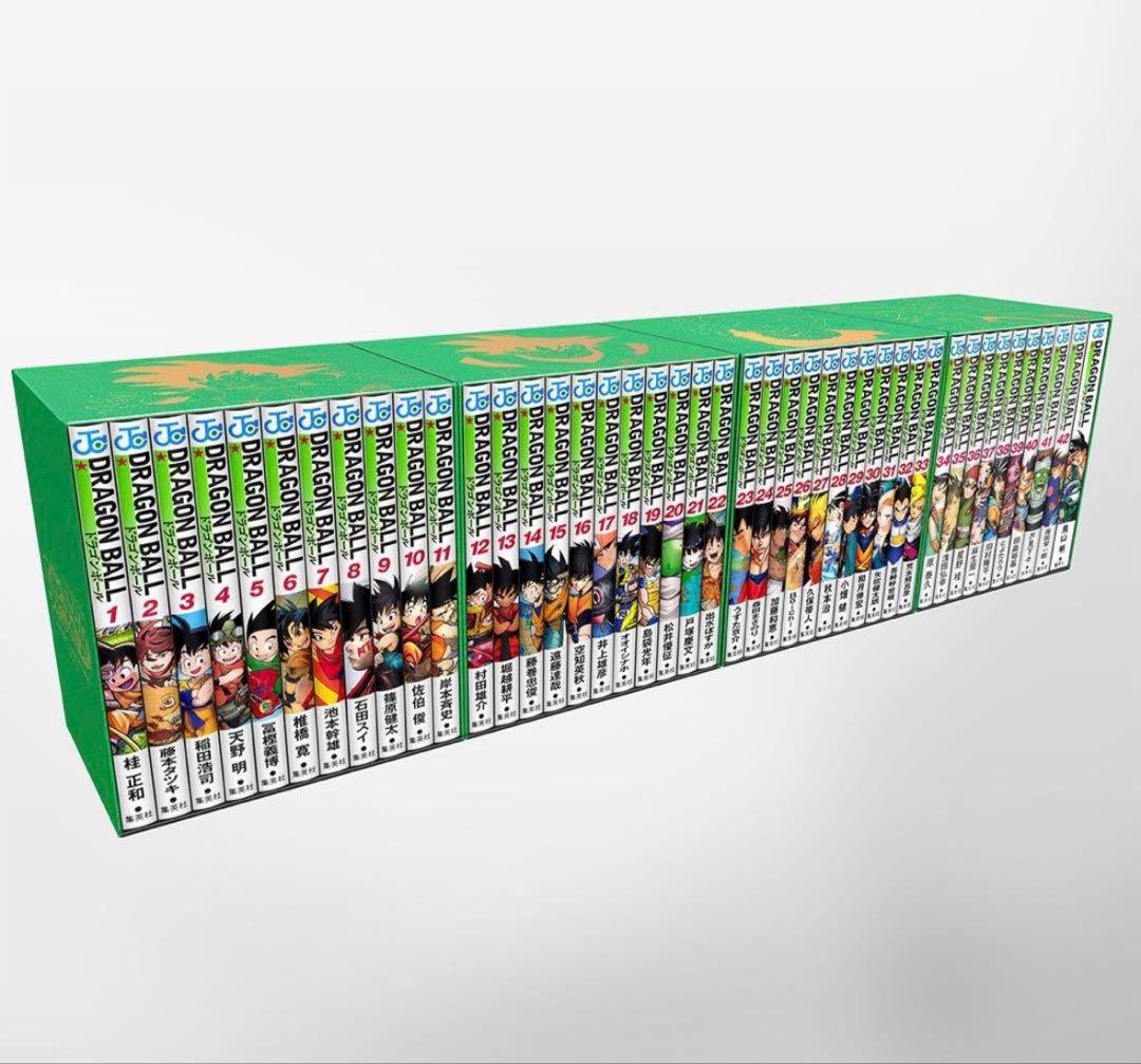 DRAGON BALL 全42巻セットDouble Cover +透明カバー付