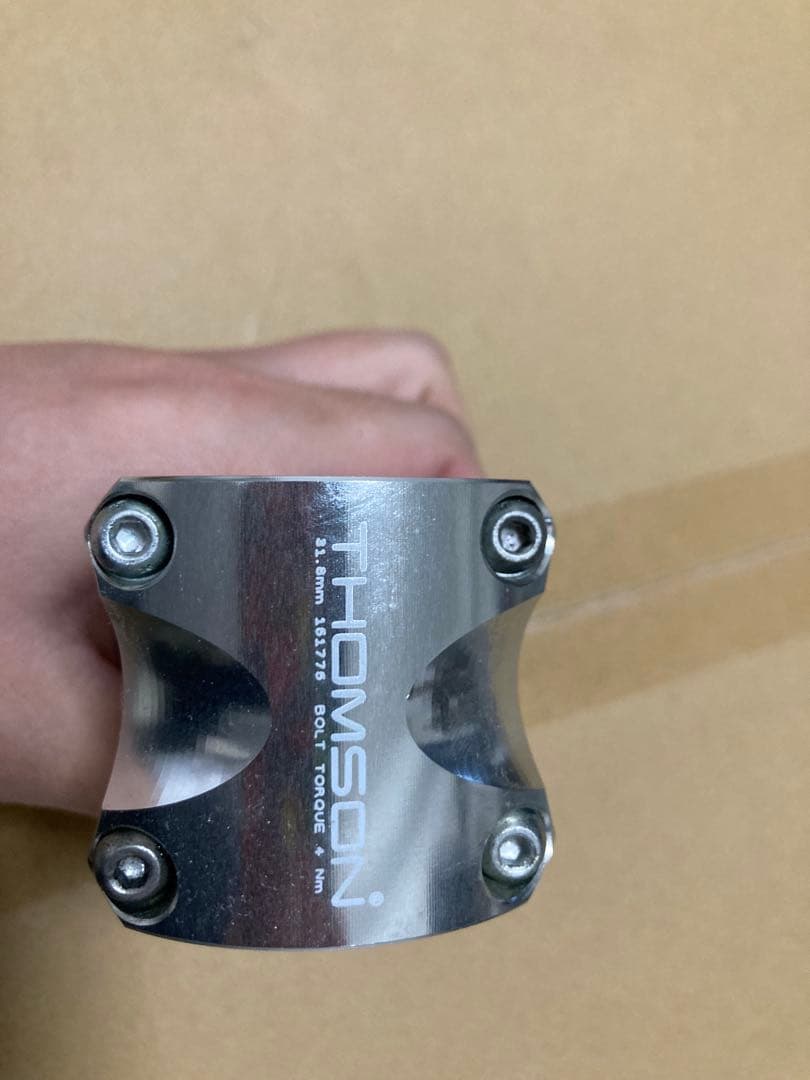 THOMSON elite x4 stem (0°/silver) 80mm