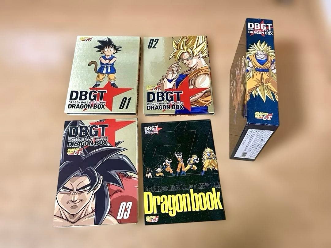 ドラゴンボールGT DRAGONBOX DVD 初回特典実物大レーダー付き鳥山明