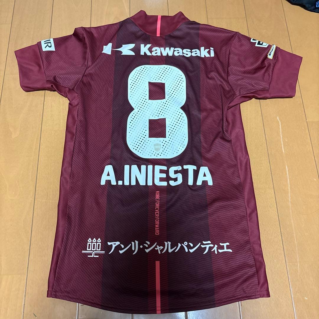 アシックス 川崎 A.イニエスタ 8番 シャツ Sサイズ