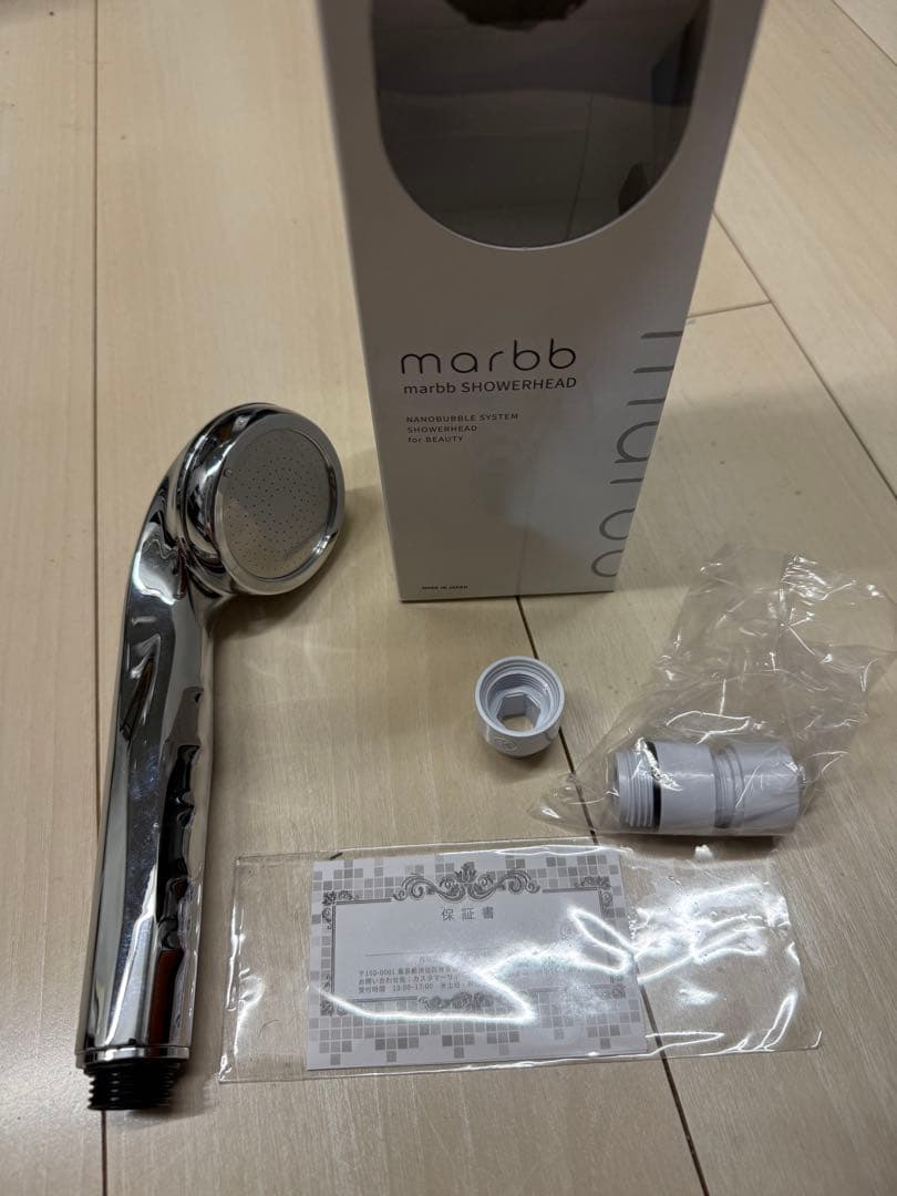 marbb マーブ　シャワーヘッド　家庭用　ナノバブル　最新