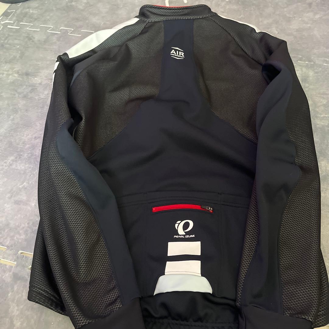 PEARL IZUMI ビブタイツ ブラック/レッド　上下セット