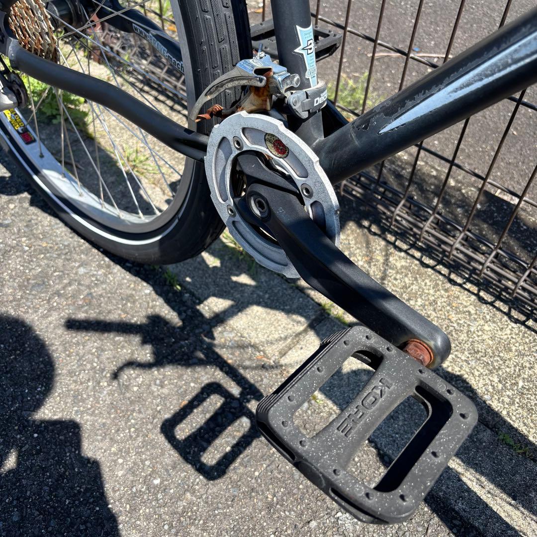 ビンテージ クロモリMTB ブレイブマシーンeleven XT ROCKSHOX