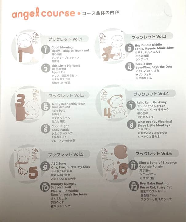 アルク　angel course エンジェルコース　CD12枚　本7冊セット