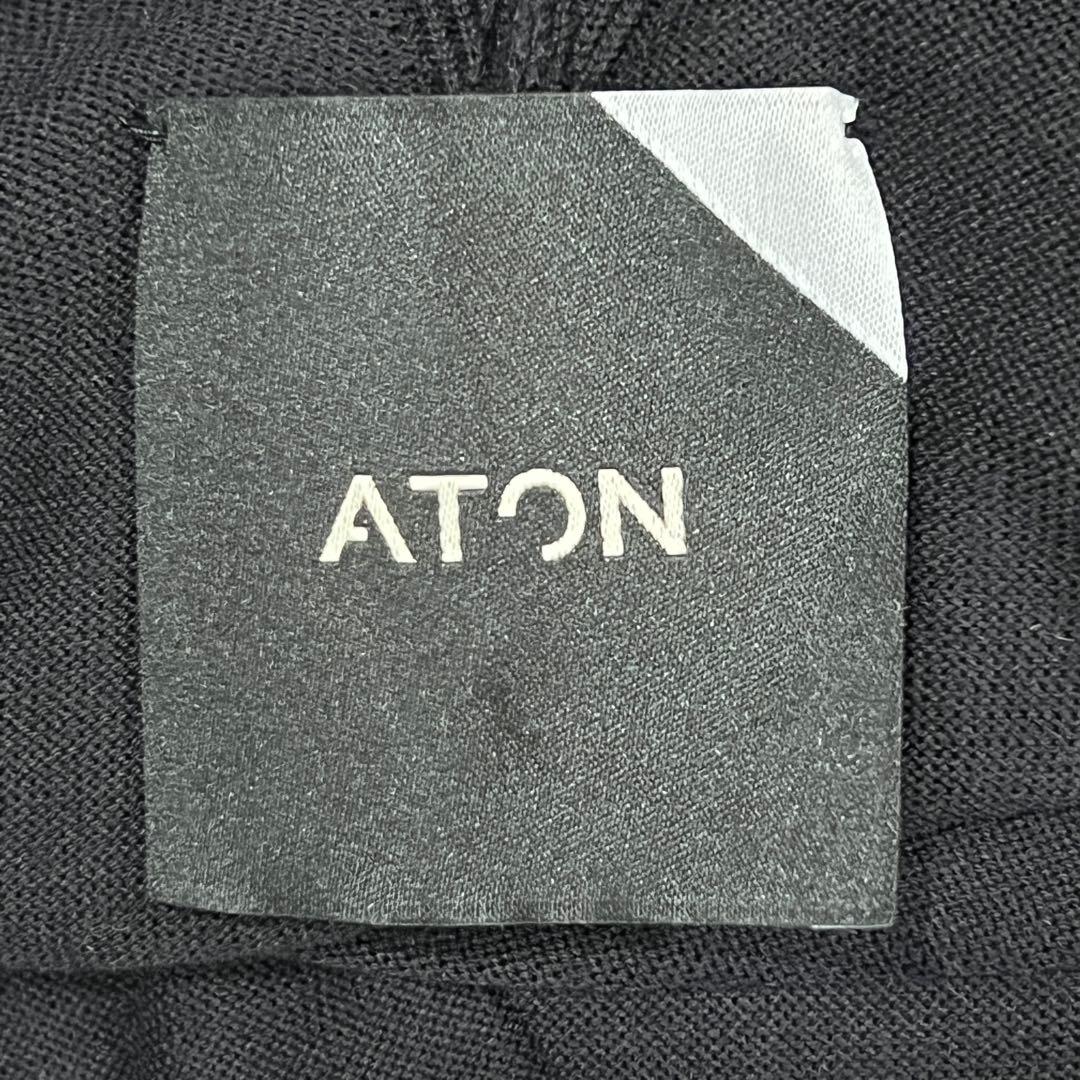 ア*ム様 極美品 ATON SUVIN COTTON LONG DRESS ワン