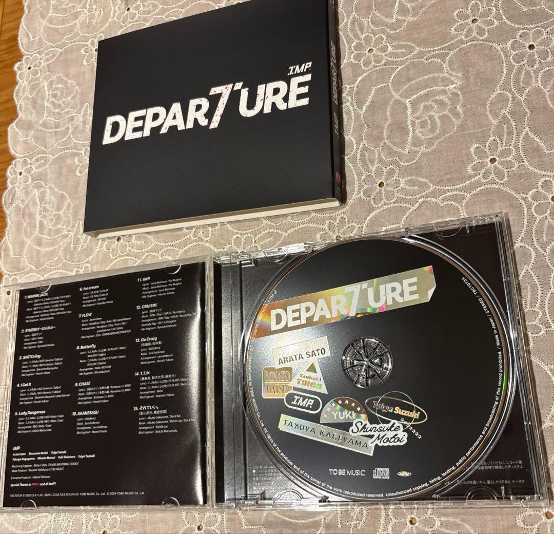 【IMP.】DEPARTURE 3形態購入特典付き