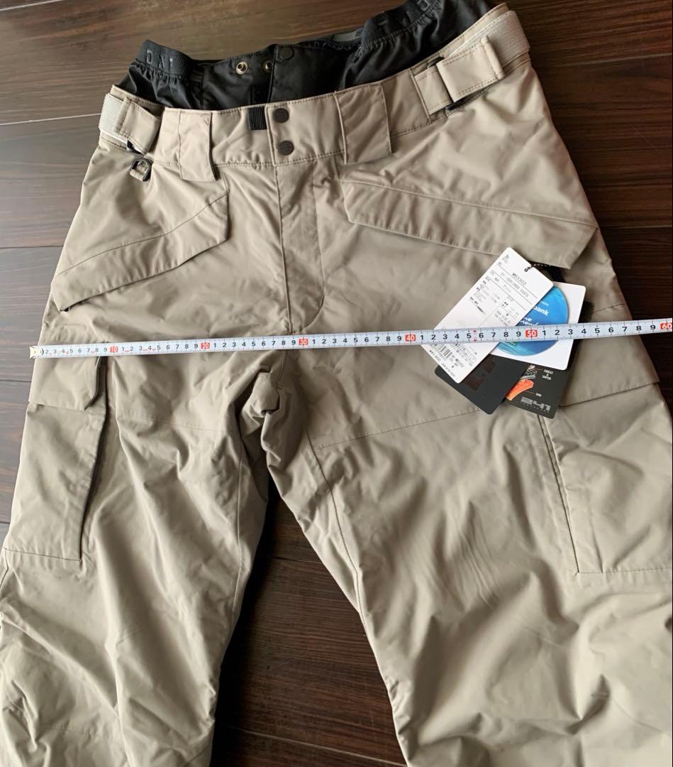 241 スノーボードウェア　ベージュ　アッシュ　M パンツ