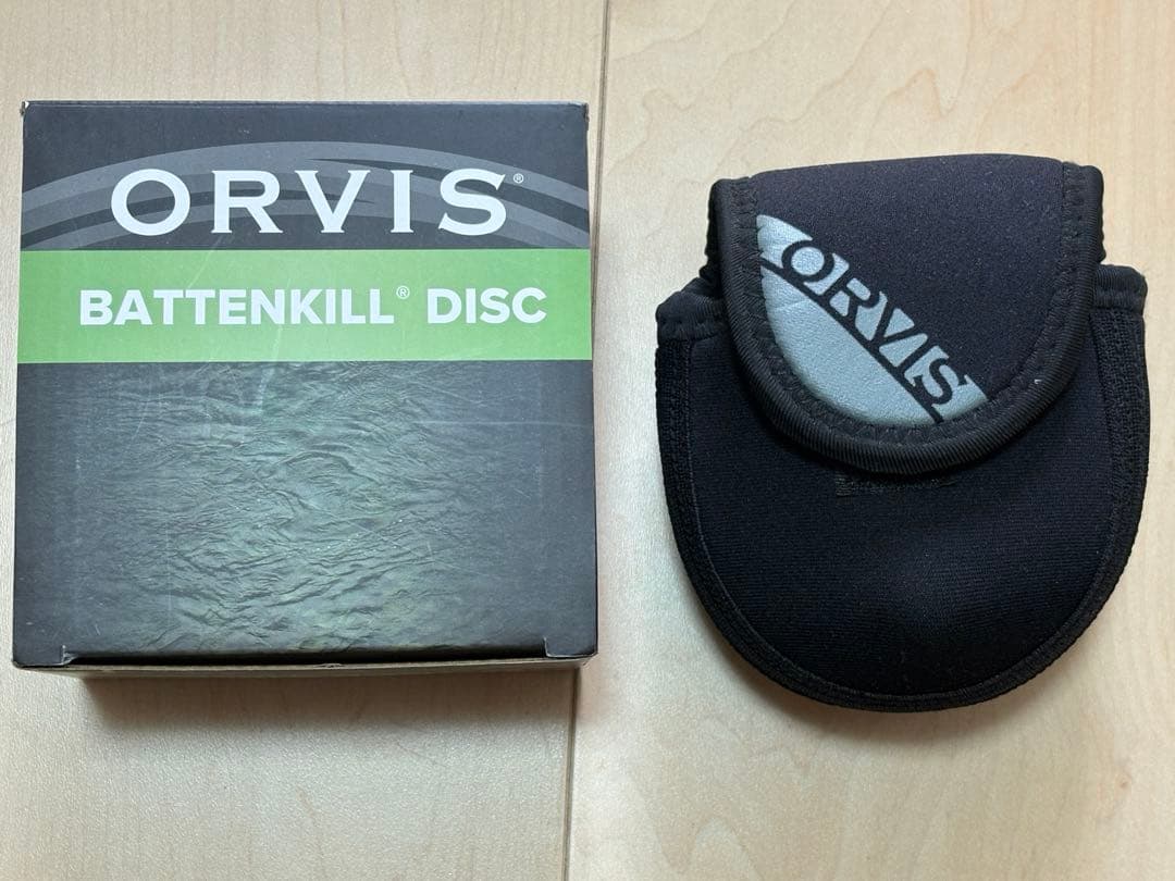 ORVIS フライリール バテンキルディスク　ブラック　Ⅳ