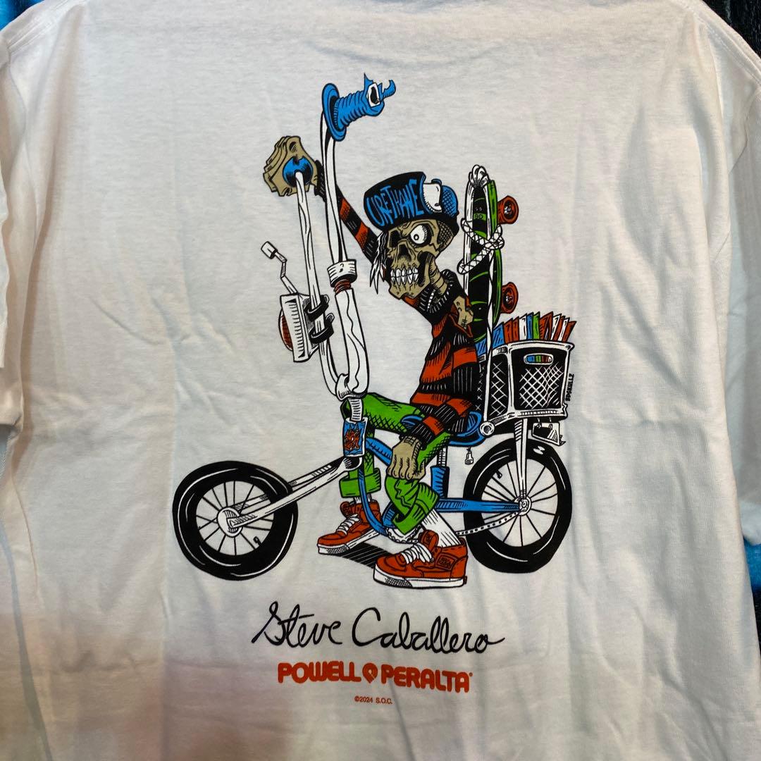 Steve Caballero POWELL PERALTA Tシャツ