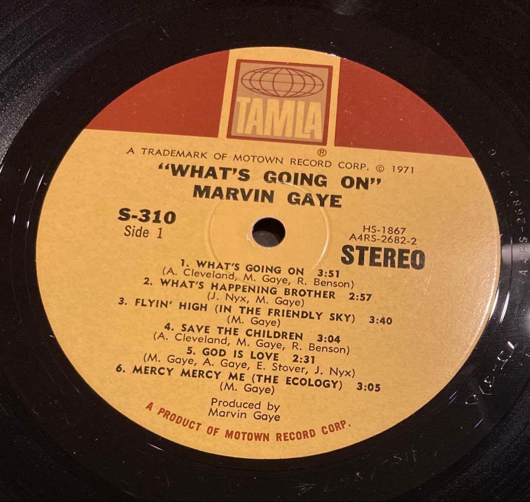 ■USオリジナル盤■MARVIN GAYE ■マーヴィンゲイ■What’s