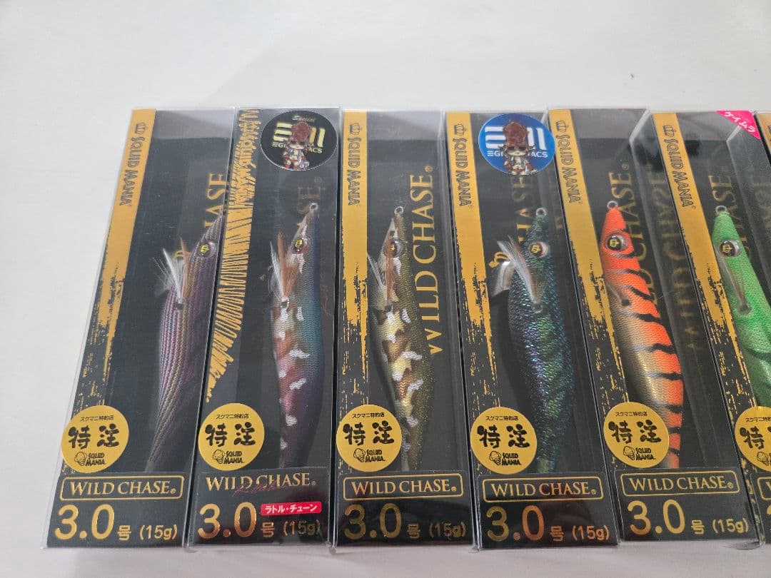 WILDCHASE エギ 8個 3号 3.5号