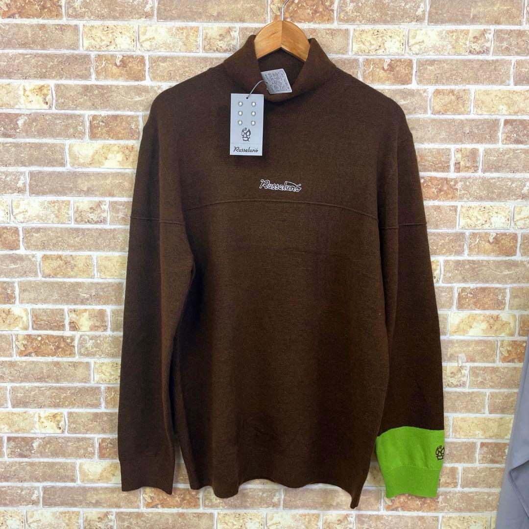 【新品】ラッセルノRusseluno メンズ タートルネックセーター 《7 》