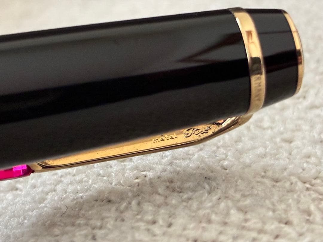 ◾️MONT BLANC モンブラン◾️ボエムキャップ式ボールペン◾️新品リフィル付◾️