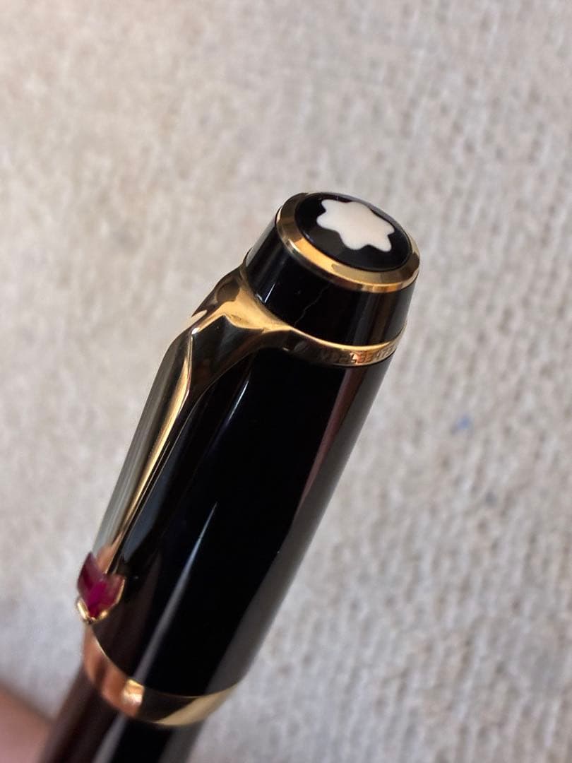 ◾️MONT BLANC モンブラン◾️ボエムキャップ式ボールペン◾️新品リフィル付◾️