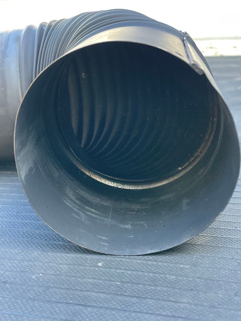 ホンマ製作所 黒耐熱 煙突3本 丸トップ エビ曲 106mm