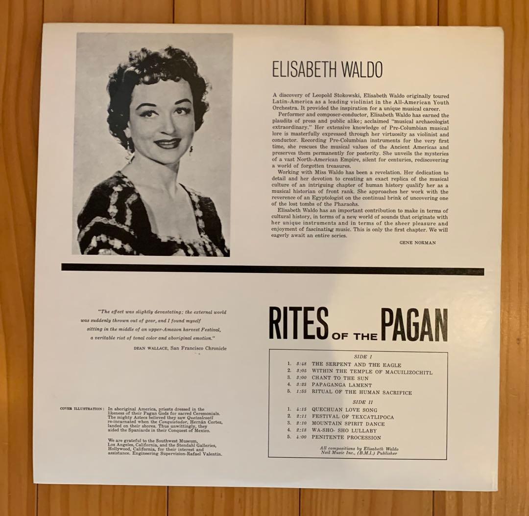 【LP】ELISABETH WALDO /Rites Of The Pagan