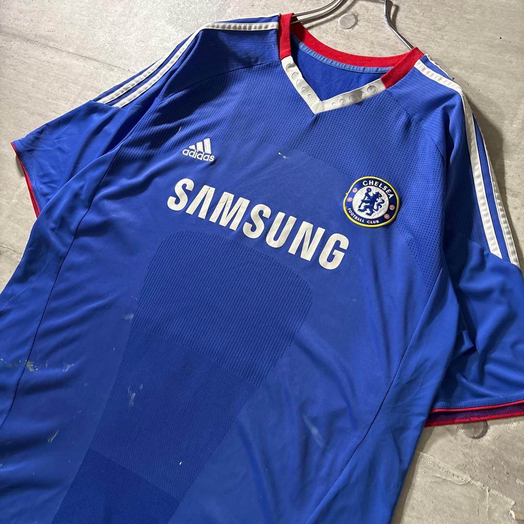 00s adidas Chelsea サッカーシャツ　ユニフォーム